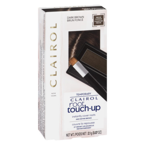 Clairol - Temporary Root Touch-Up Powder - Dark Brown