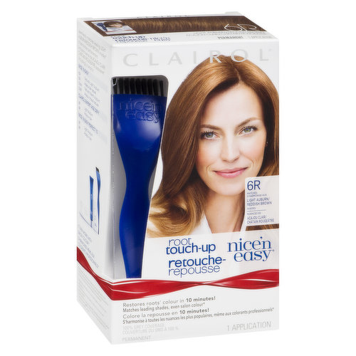 Clairol - Root Touch-Up - 6R Light Auburn/Reddish Brown