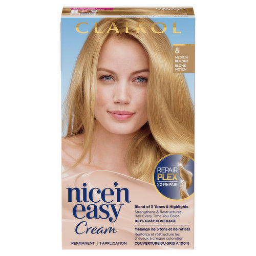 Clairol - Nice n Easy - 8 Medium Blonde