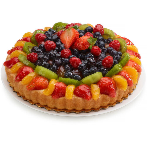 Bake Shop - Large Fruit Flan, 10in