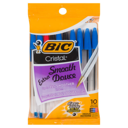 Wholesale BIC Cristal Original Black Pens 4 Pack - Homeware Essentials