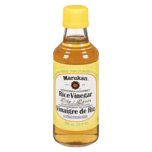 Marukan - Seasoned Gourmet Rice Vinegar Lite