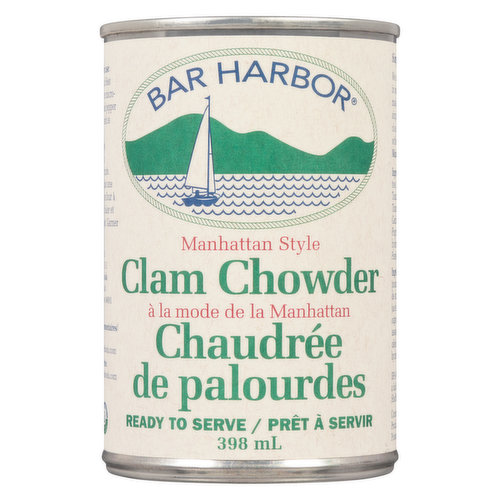 Bar Harbor - Clam Chowder Manhattan Style