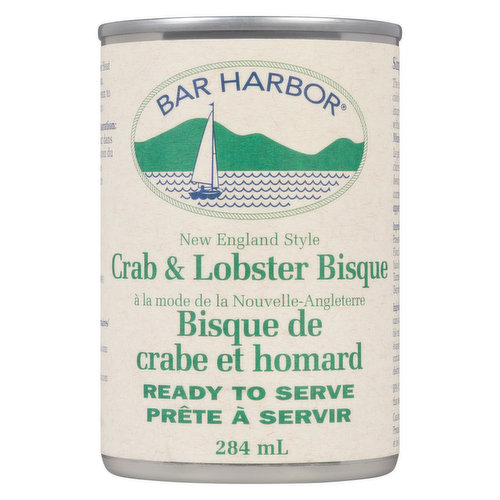 Bar Harbor - Crab & Lobster Bisque New England Style