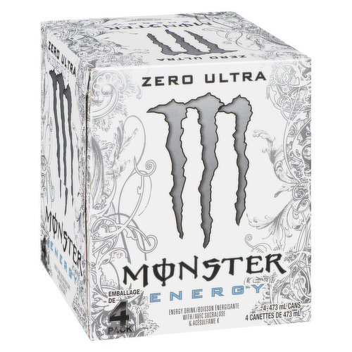 Monster - Energy Drink Zero Ultra