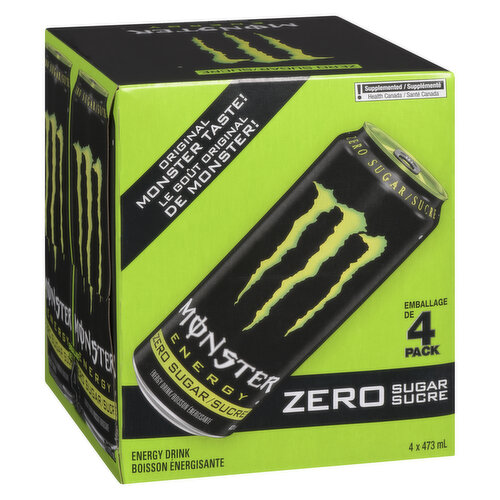 Monster absoluty zero- Lata 473ML