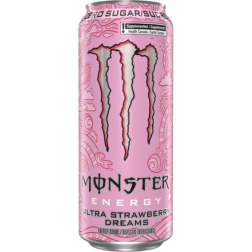 Monster - Energy Ultra Strawberry