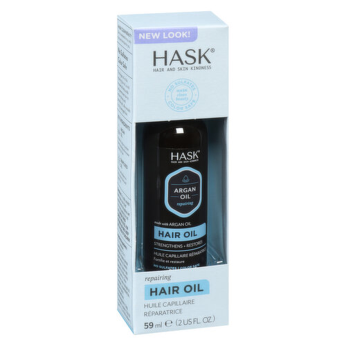 Hask - Argan Oil Repairing Shine Hair Oil