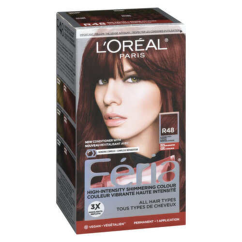 L'Oreal - Feria R48 Intense Deep Auburn Warmer