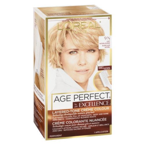 L'Oreal - Excellence Age Perfect Light Natural Blonde 9N