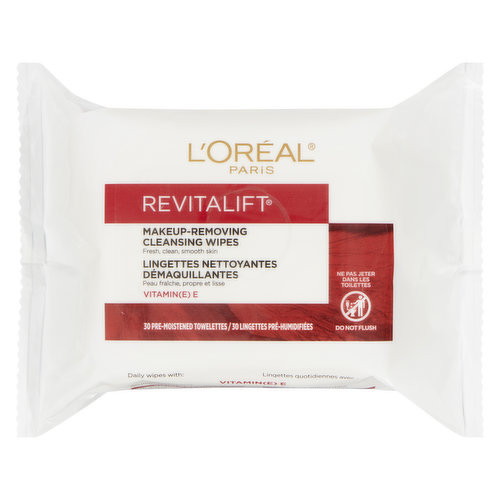 L'Oreal - Wet Cleansing Towelettes
