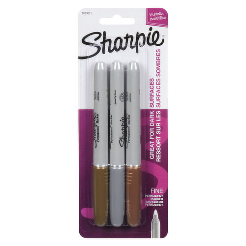Sharpie - Fine Metallic Markers