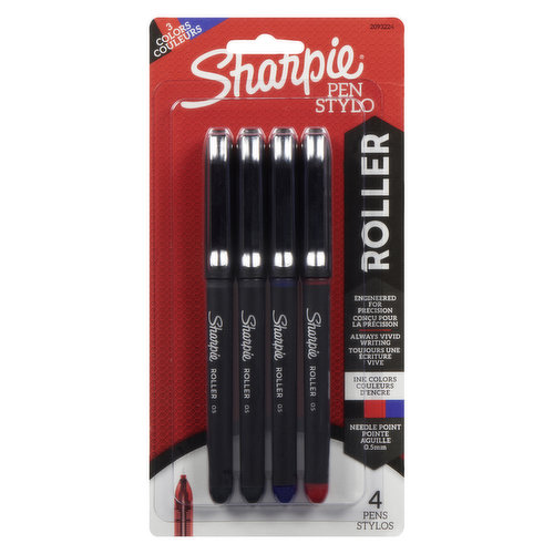 Sharpie - Roller Needle Point Pens