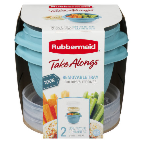 Improved lid clicks in place, ensuring contents is secure. Perfectly sized for common snack foods. Microwaveable, dishwasher safe and freezer safe. Bases and Lids are BPA free.