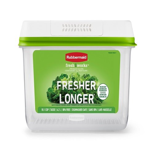 Longer-lasting produce means less waste. FreshVent regulates the flow of oxygen and carbon dioxide, helping food stay fresher longer.