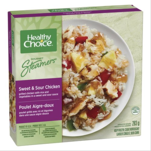 Healthy Choice - Gourmet Steamers Sweet & Sour Chicken