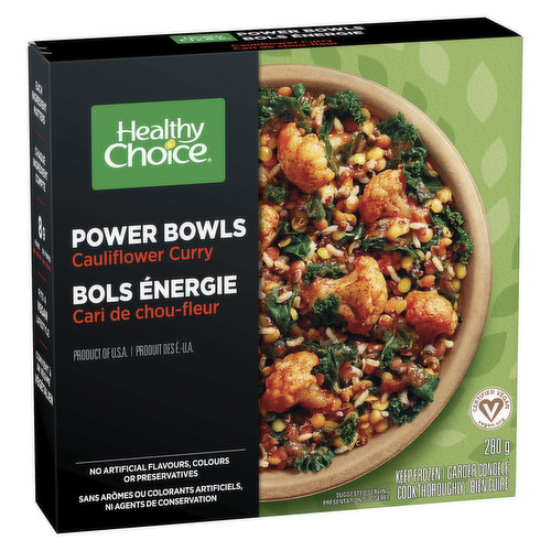 Healthy Choice - Cauliflower Curry Power Bowl Frozen Meal