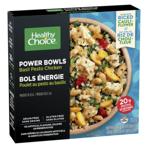Healthy Choice - Power Bowls - Basil Pesto Chicken