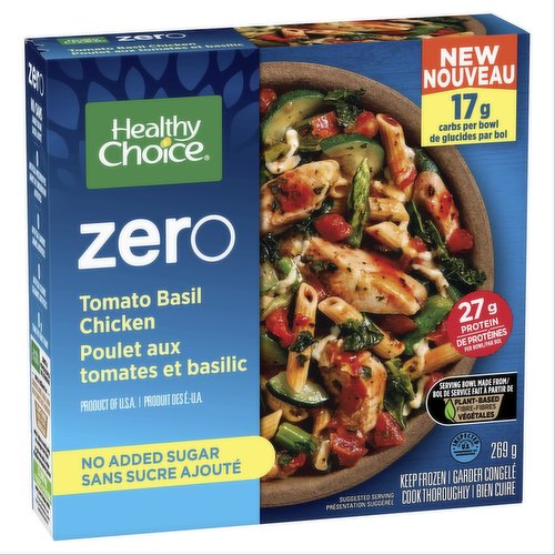 Healthy Choice - Zero Tomato Basil Chicken Frozen Meal