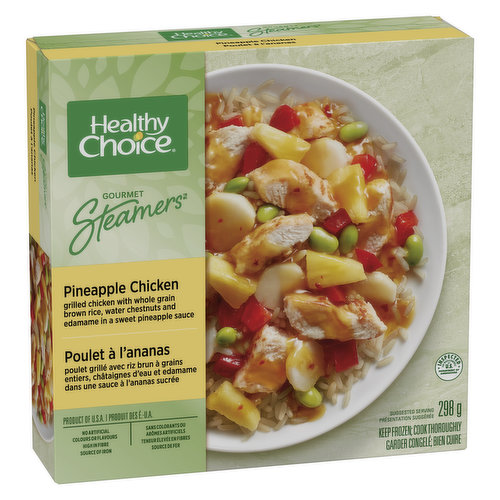 Healthy Choice - Gourmet Steamers Pineapple Chicken Frozen Meal