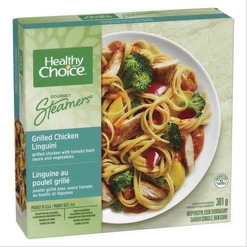 Healthy Choice Gourmet Steamers Grilled Chicken Linguini SaveOnFoods