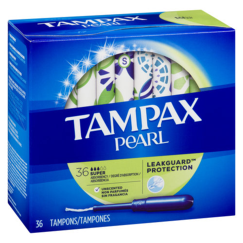 Tampax - Pearl Tampons Super