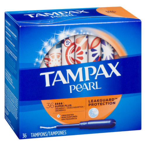 Tampax - Tampax Pearl Sup Plus Uns 36pk