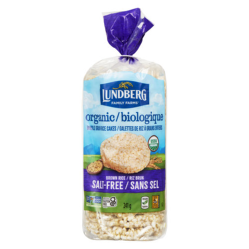 Lundberg - Whole grain Rice Cakes- Unsalted