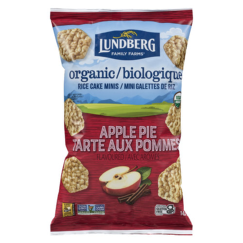 Lundberg - Organic Rice Cake Minis, Apple Pie