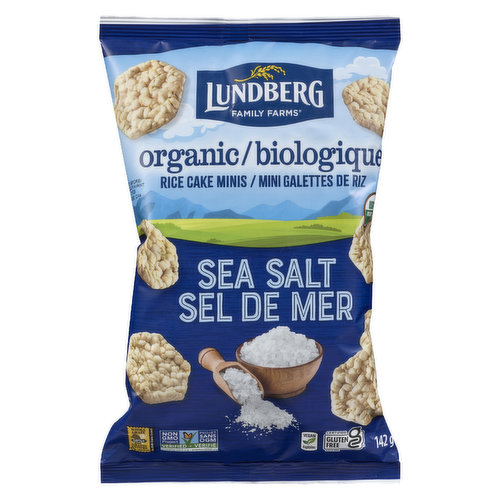 Enjoy toasty brown rice tumbled in just the right amount of simple, savory sea salt. Made with organic whole grains & carefully crafted to be thin, lightly crunchy, & full of flavor, these are a guilt-free treat the whole family can enjoy for lip-smacking, fun snacking! Organinc, non-GMO, vegan, gluten free.