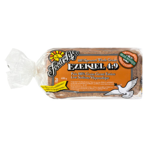 Food For Life - Ezekial Bread Low Sodium Sprouted Whole Grain
