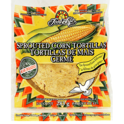 Food For Life - Tortillas Sprouted Corn