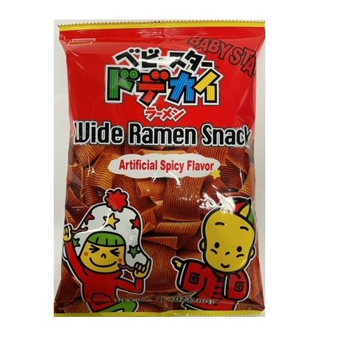 Baby Star - Crispy Wide Ramen Snack - Spicy