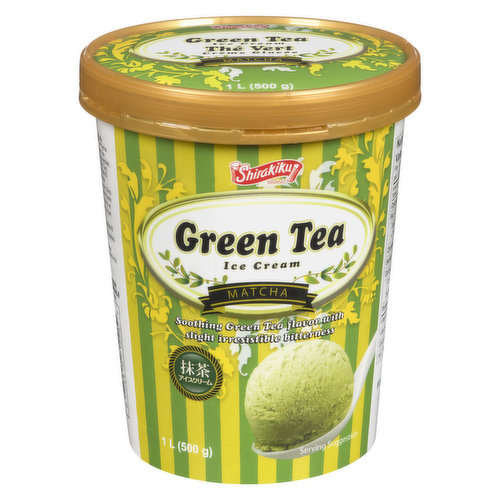 Shirakiku - Green Tea Ice Cream - Matcha