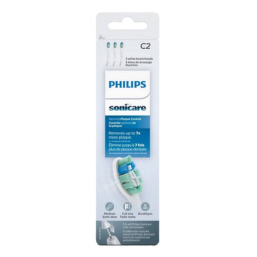Philips - Sonicare Optimal Plaque Control Brush Heads