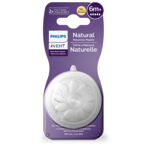 Avent - Natural Response Nipple - 6Months+