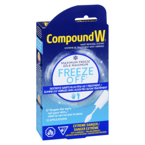 Compound W - Freeze Off Wart Removal System