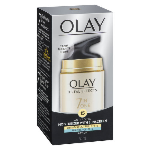 Olay - Total Effects Anti-Aging Moisturizer wit Sunscreen