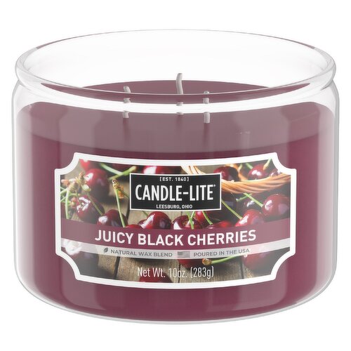 Candle-Lite - Juicy Black Cherries Candle Jar