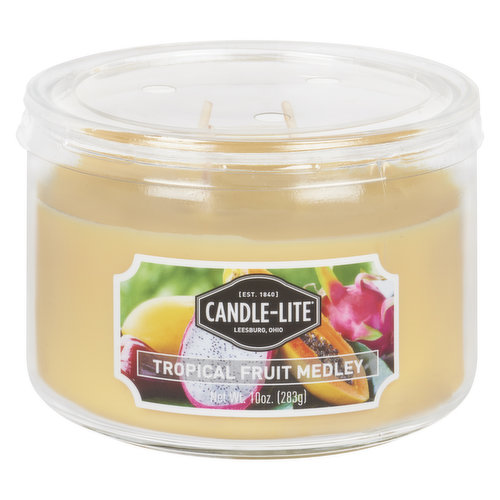 Candle-Lite - Tropical Fruit Medley Candle Jar