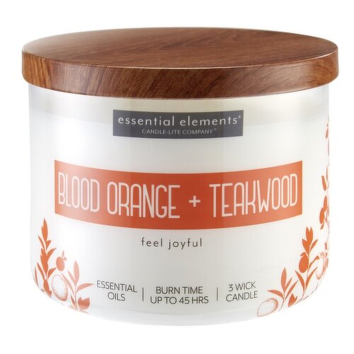 Candle-Lite - Blood Orange & Teakwood