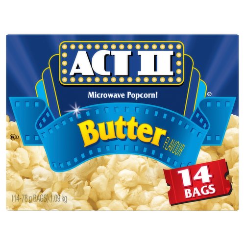 ACT II - Microwave Popcorn Butter Flavour