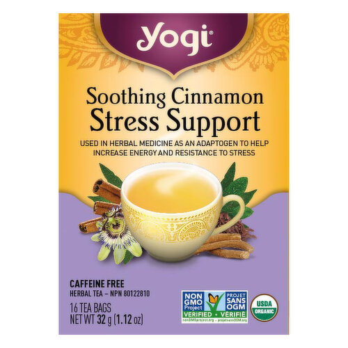Yogi Tea - Tea Soothing Cinnamon Stress Support