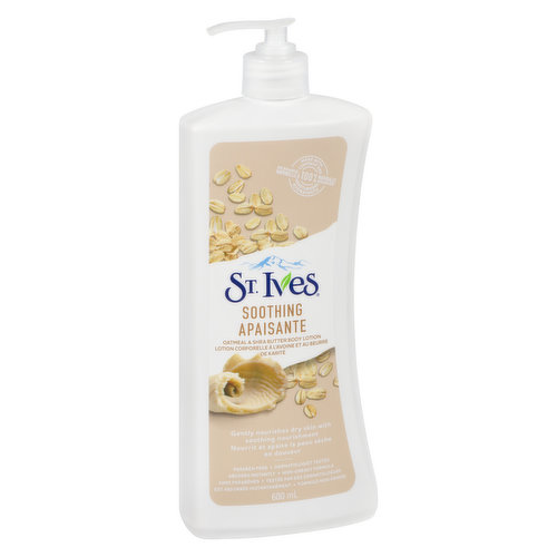 St.Ives - Naturally Soothing Body Lotion Oatmeal & Shea Btr