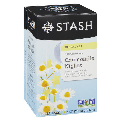 Stash - Herbal Tea - Chamomile Nights, Bedtime Blend