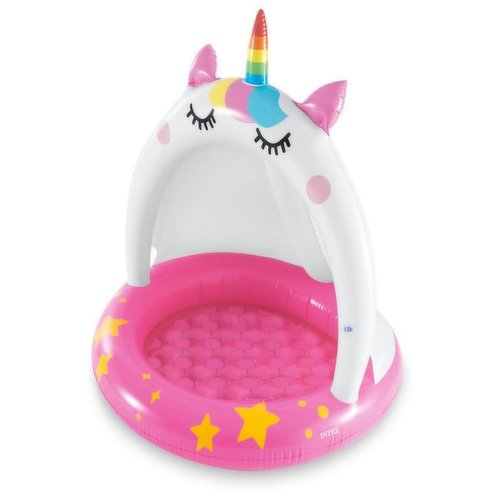 This caticorn baby pool is perfect for testing the waters and splashing around on a hot summers day. Available for a limited time while quantities last.