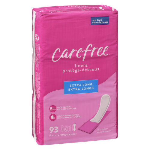 Carefree - Body Shape Extra Long to Go Pantiliners - Urban Fare