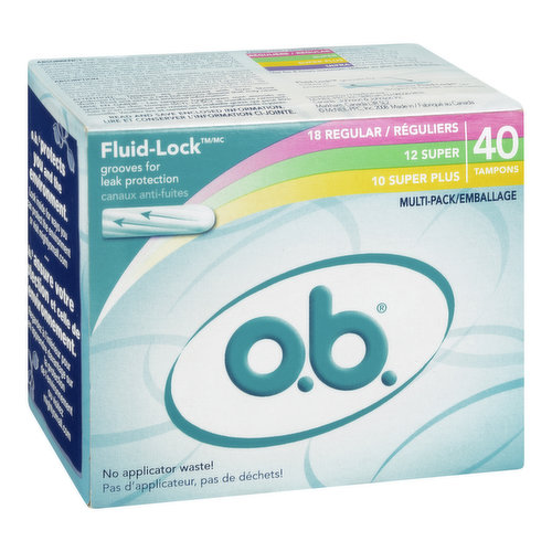 FIVEANDTWOESTORE BUNDLES o.b. Tampons Super Plus Absorbency 40 Count, Ultra  India