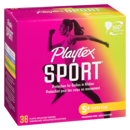 Playtex - Playtex Sport Unscntd Spr Plus