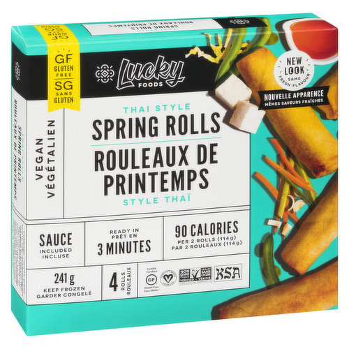 Lucky Food - Gluten Free Thai Style Spring Roll